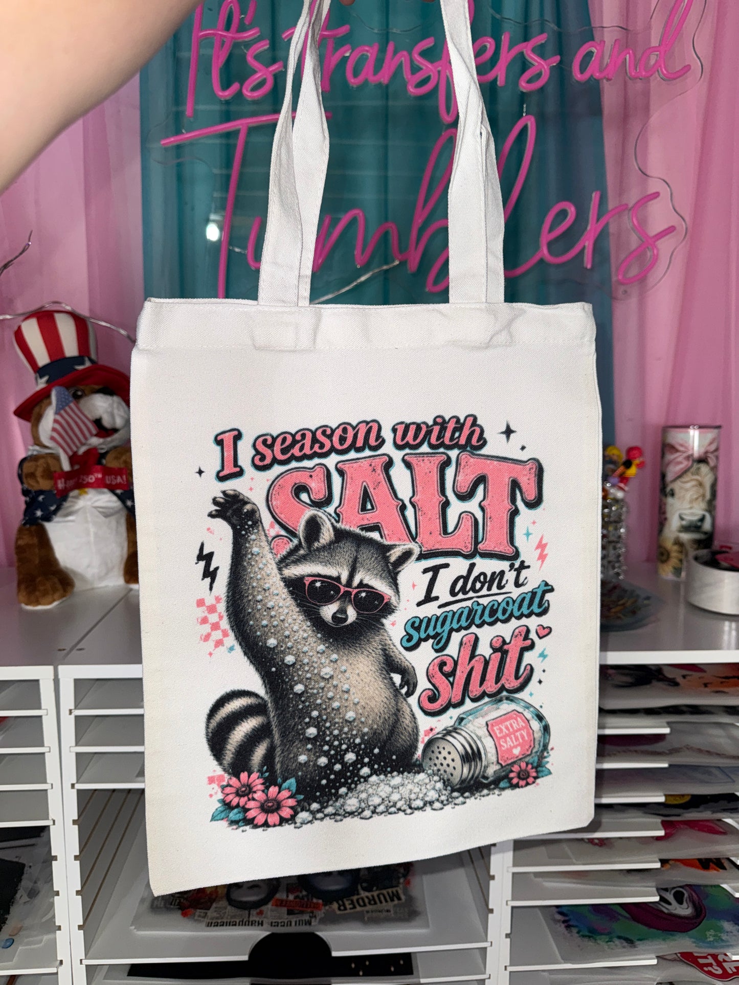 Don't Sugarcoat Shit Tote Bag