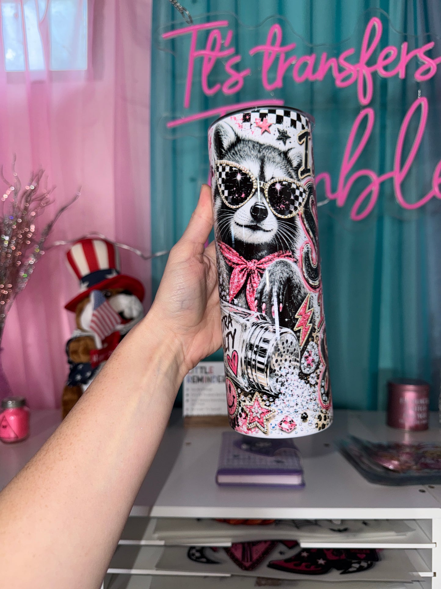 SugarCoat Shit 20oz Sublimation Tumbler
