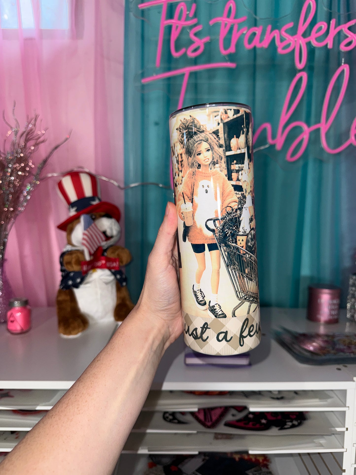 Just a Few Things 20oz Sublimation Tumbler
