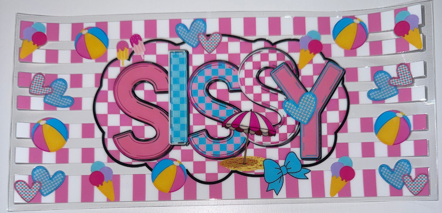 Sissy - 16oz UV DTF Cup Wrap