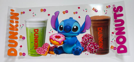 Blue Guy DD - 16oz UV DTF Cup Wrap