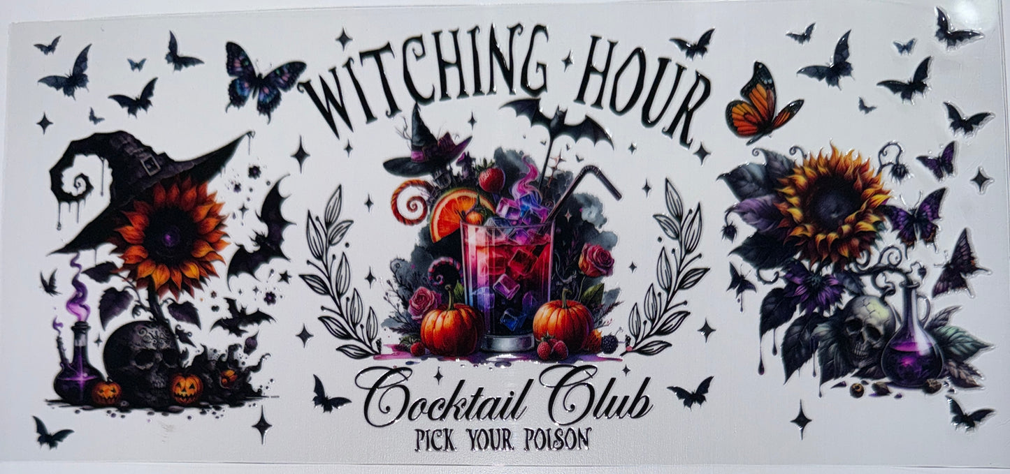 Witching Hour - 16oz UV DTF Cup Wrap