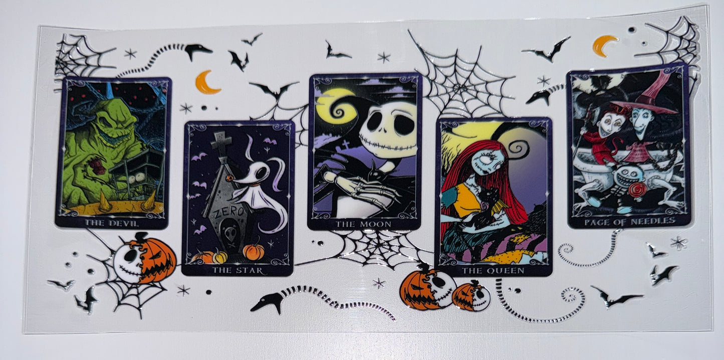 Nightmare Cards - 16oz UV DTF Cup Wrap