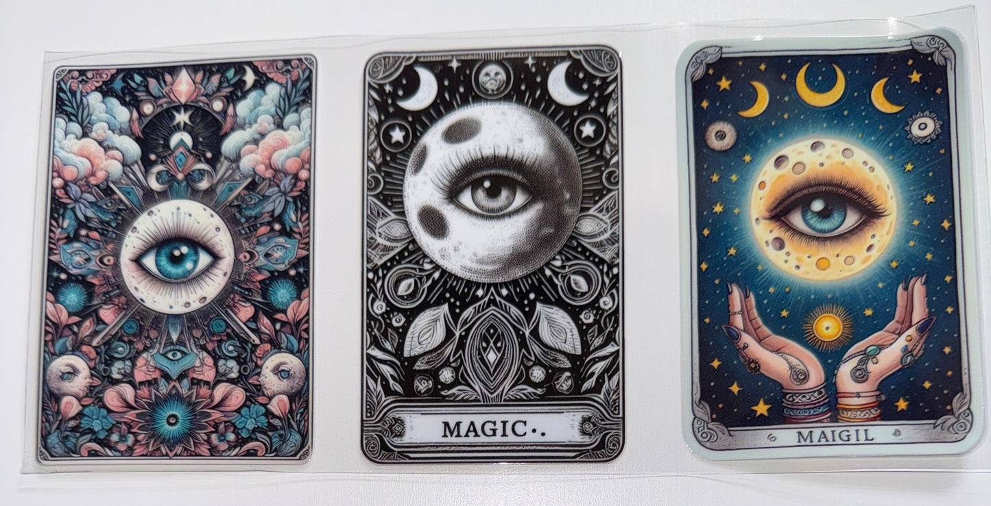 Magic Eye - 16oz UV DTF Cup Wrap