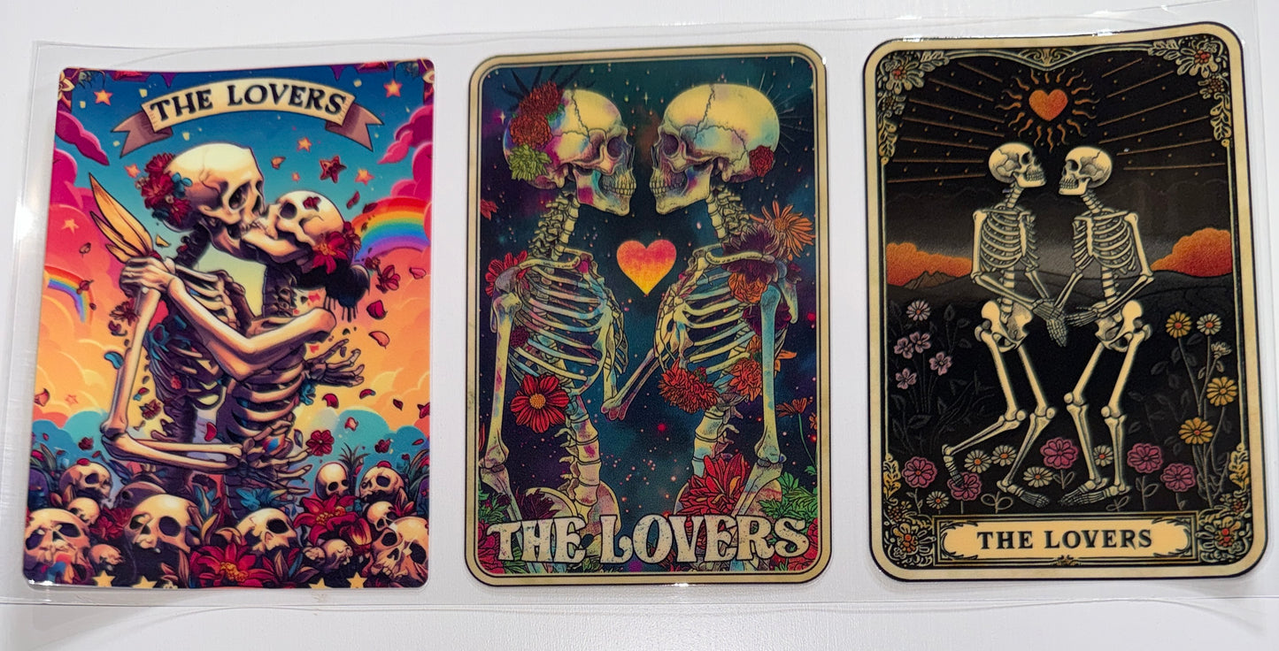 The Lovers Card - 16oz UV DTF Cup Wrap