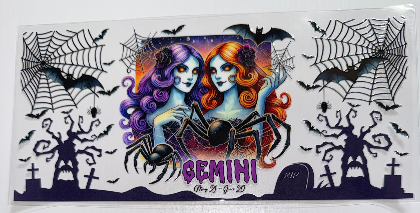 Gemini - 16oz UV DTF Cup Wrap