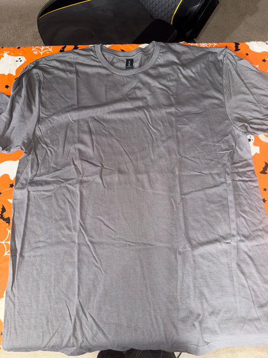 X-LARGE Dark Grey GILDAN SOFTSTYLE T-Shirt - ADD DESIGN