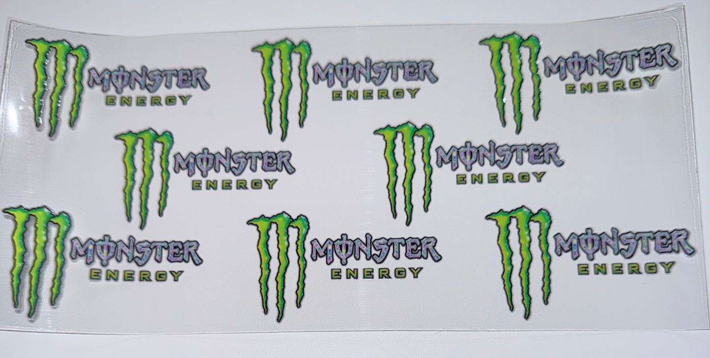 Green Energy - 16oz UV DTF Cup Wraps