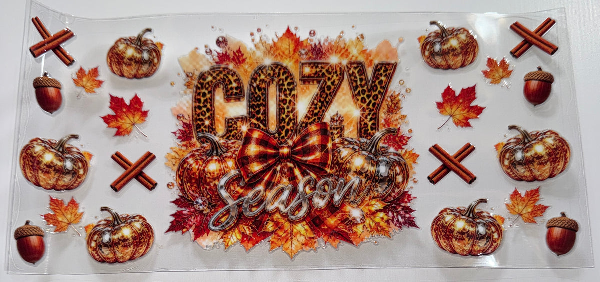 Cozy Season - 16oz UV DTF CUP WRAP