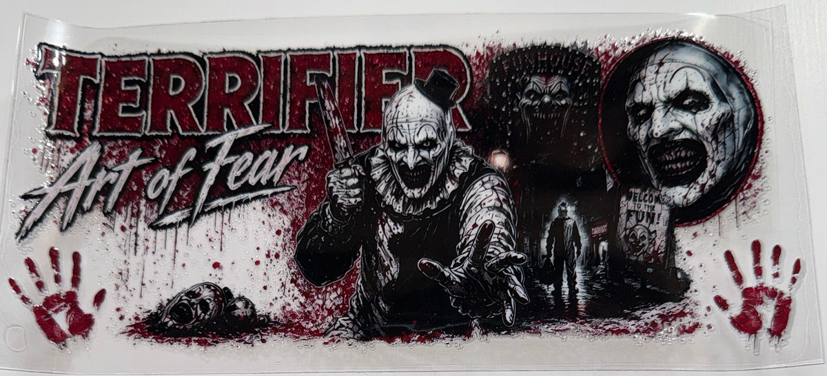 Terrifier - 16oz UV DTF CUP WRAP
