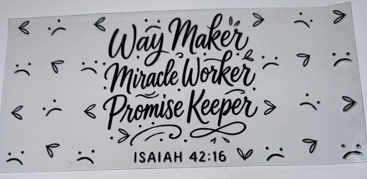 Promise Keeper - 16oz UV DTF CUP WRAP