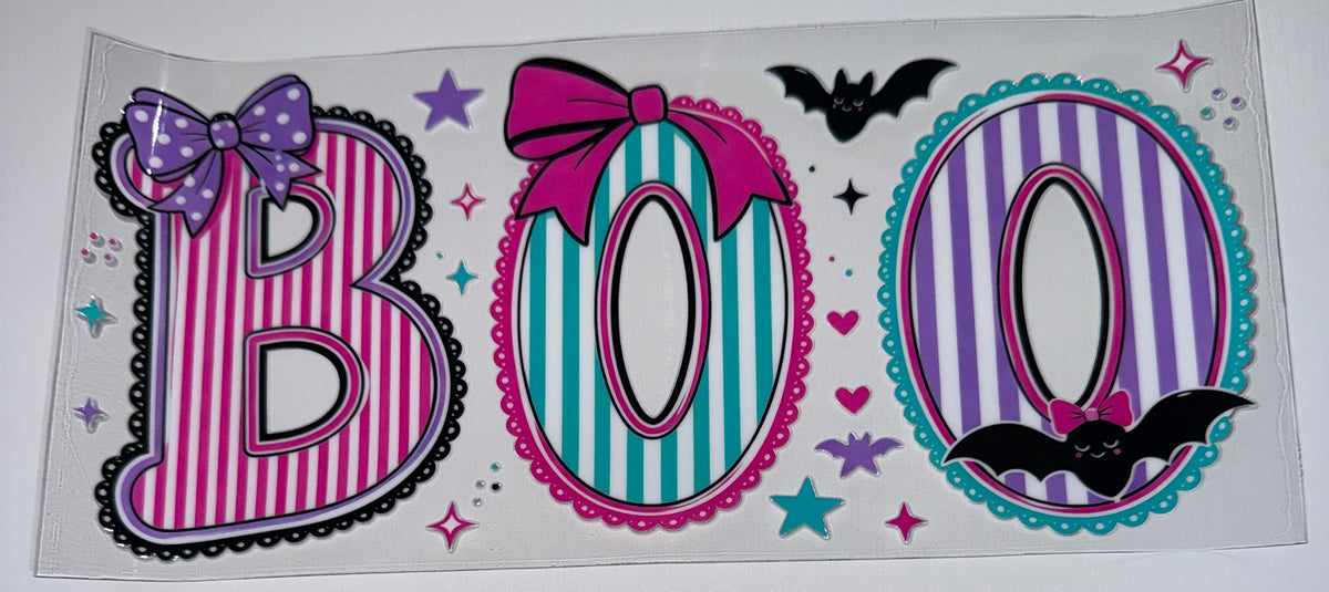 Boo - 16oz UV DTF CUP WRAP