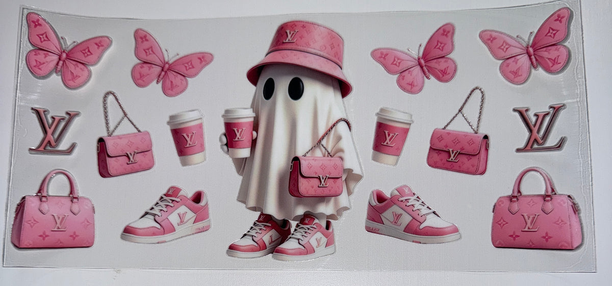 Boujee Ghost - 16oz UV DTF CUP WRAP