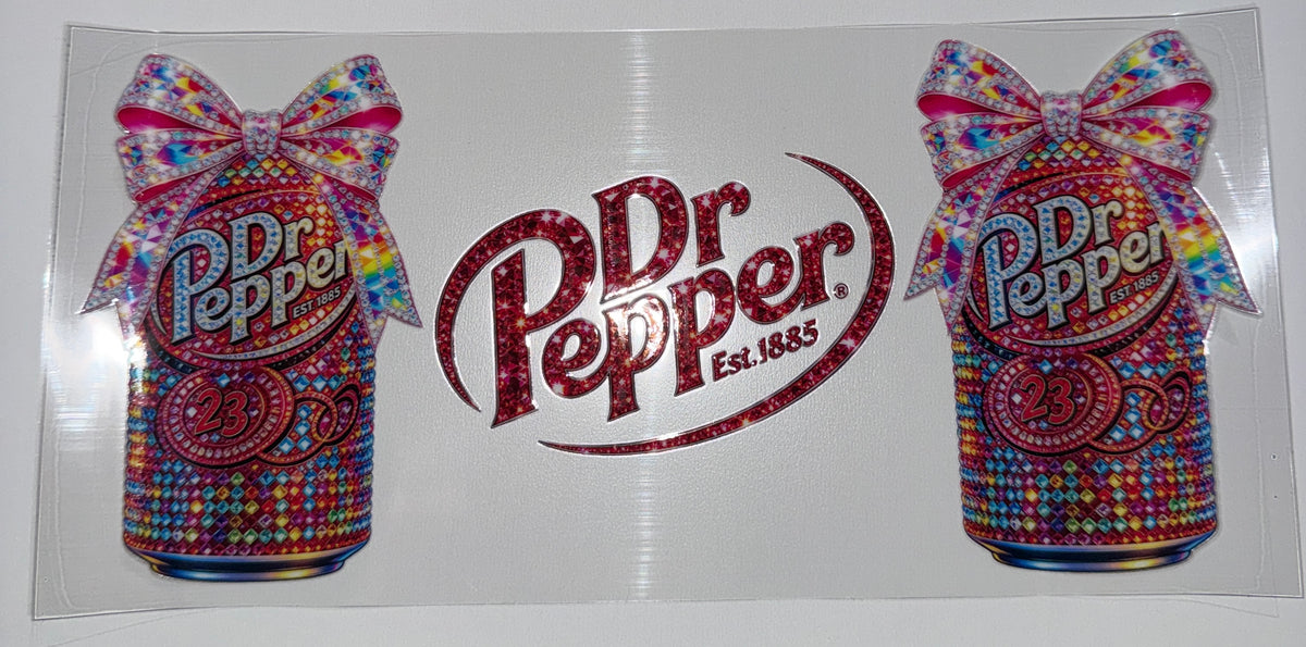 Rainbow Dr P - 16oz UV DTF CUP WRAP