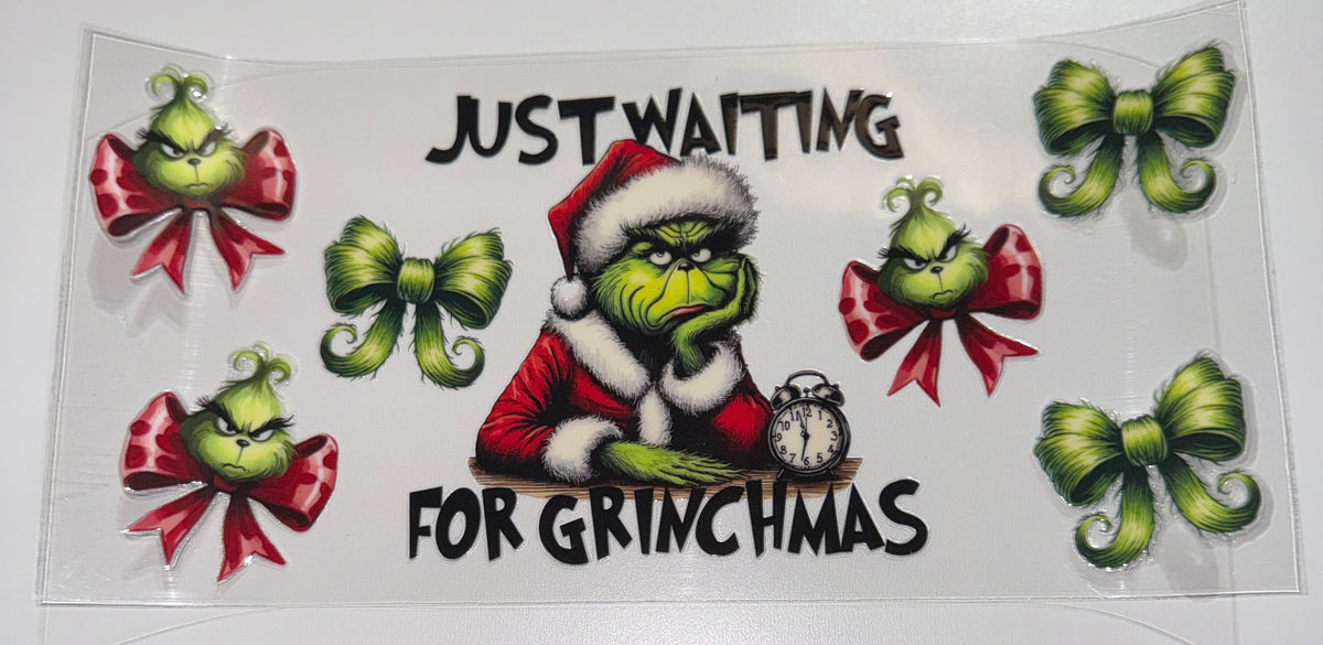 Waiting for Gmas - 16oz UV DTF CUP WRAP
