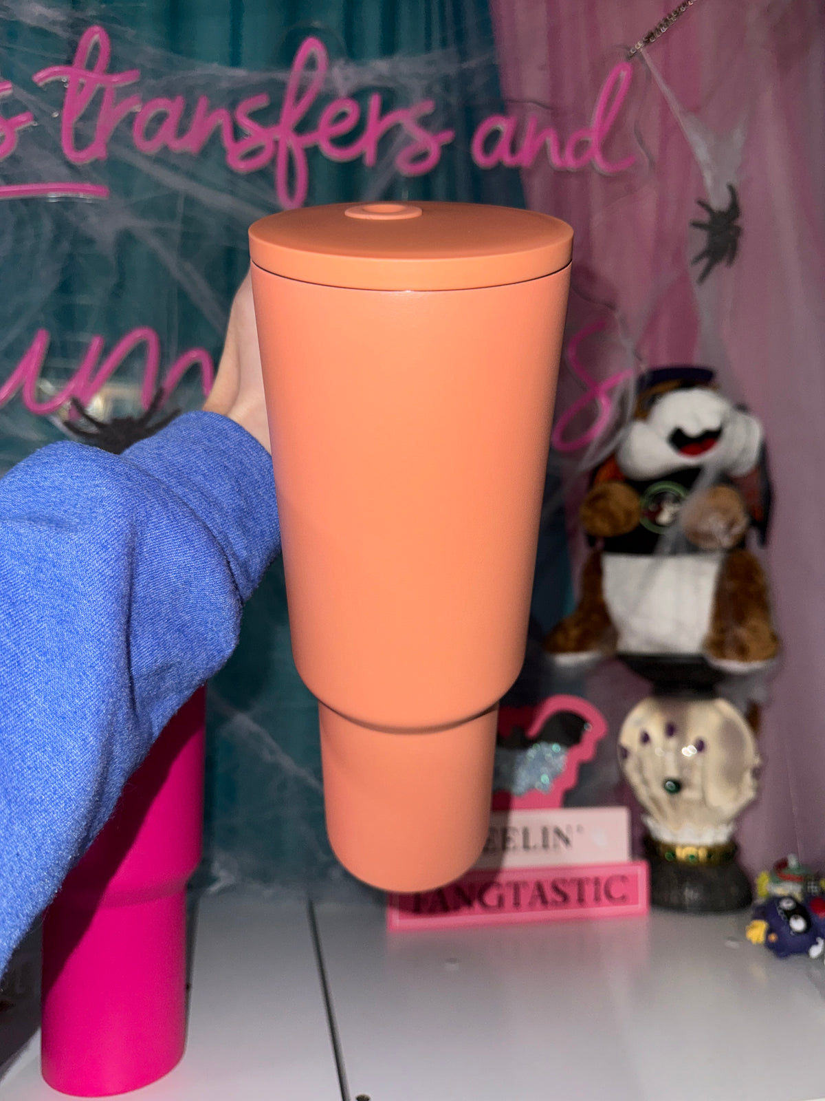 40oz Peach Tumbler