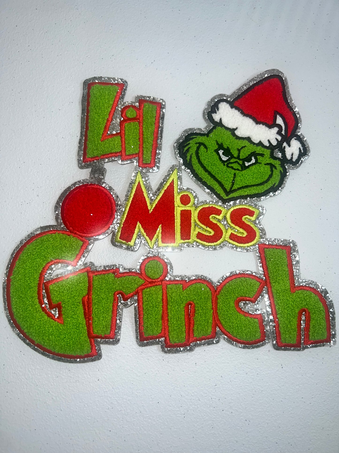 LIL MISS G - CHENILLE PATCH