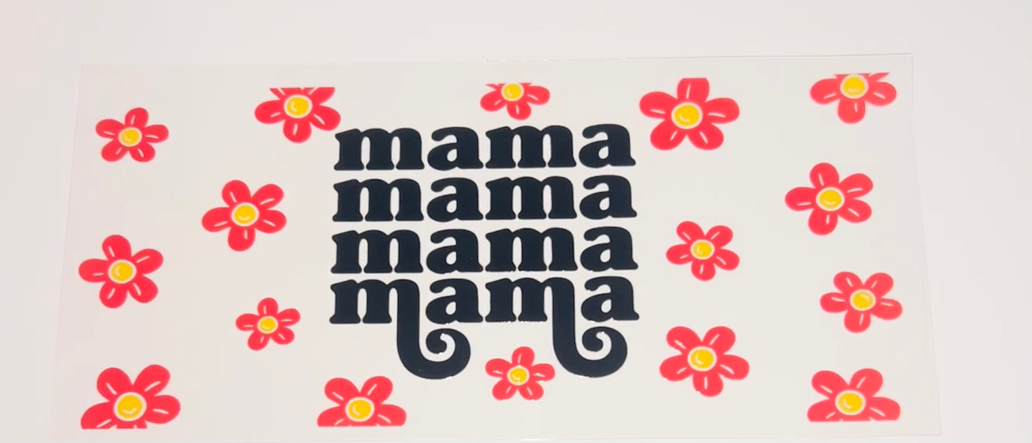 MAMA - 16oz UV DTF CUP WRAP