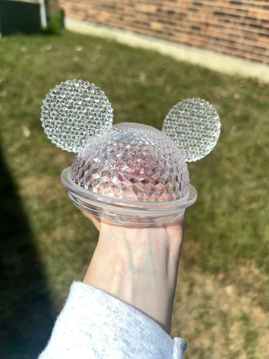 24oz Mouse Ear Lid