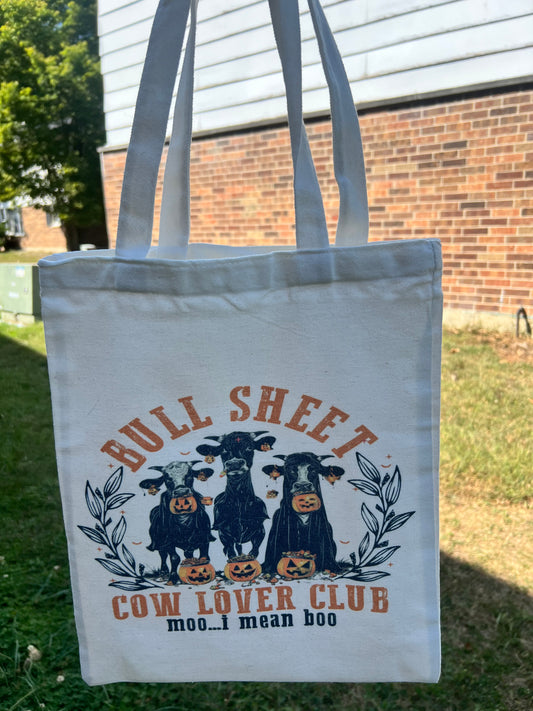 Bullsheet Cow Lover Tote Bag