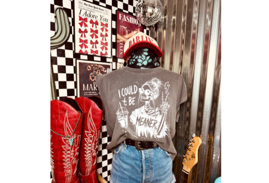 Be Meaner - Screen Print Transfer