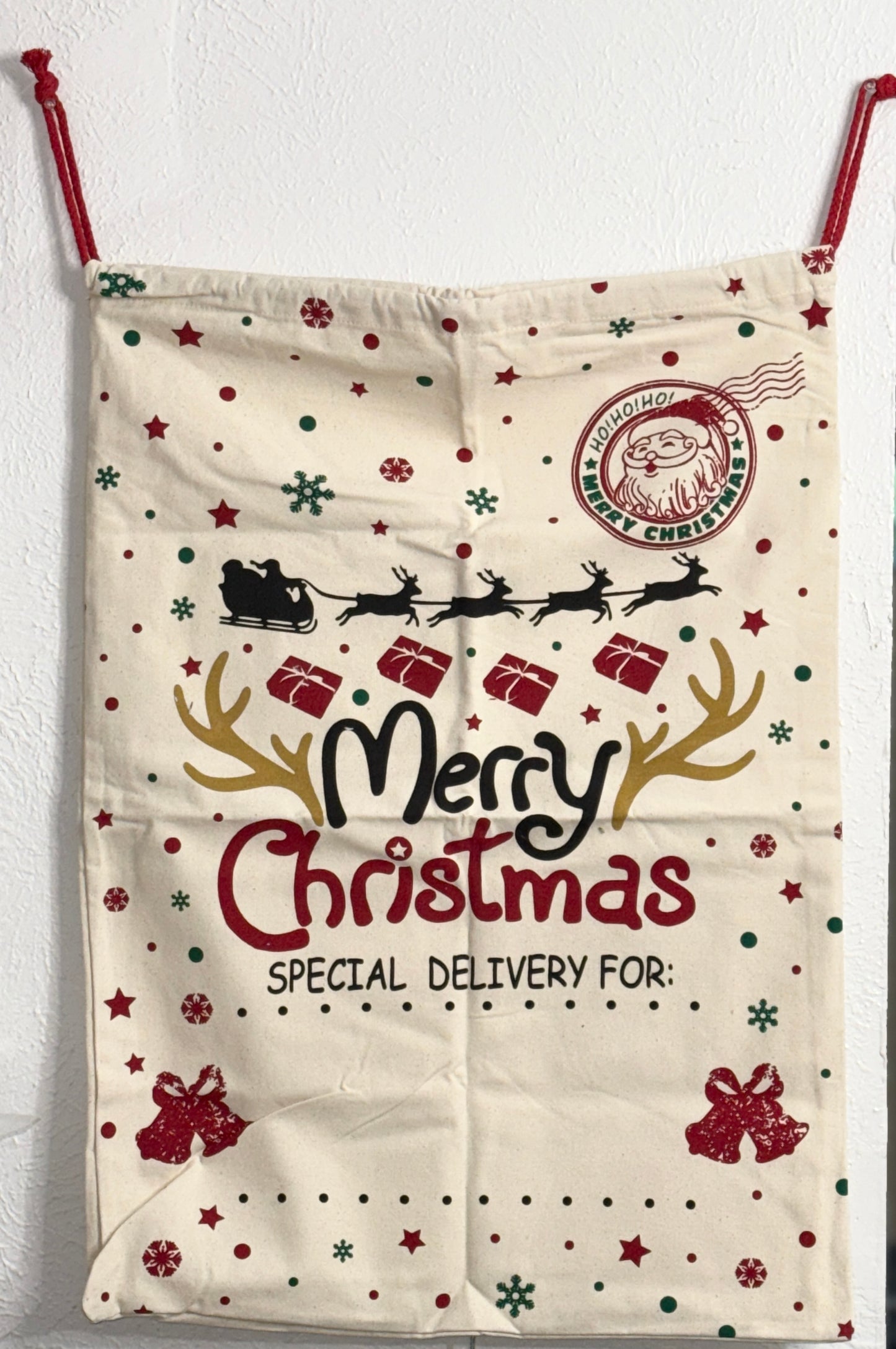 SANTA SACKS FOR GIFTS