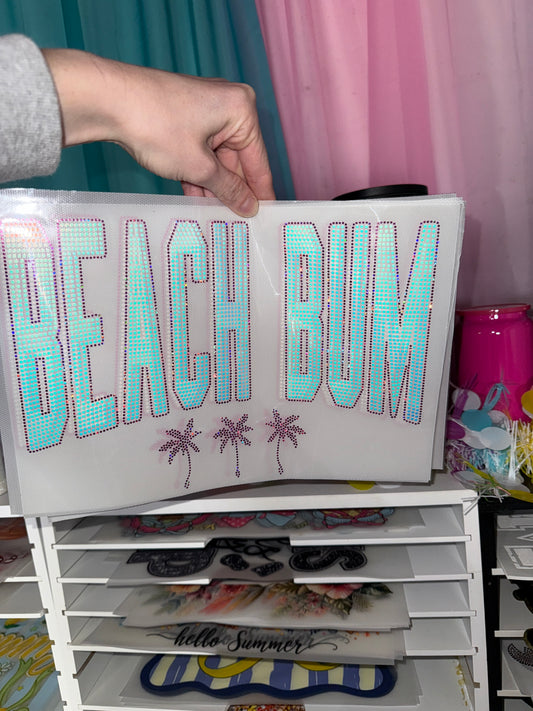 Beach Bum - Spangle Transfer