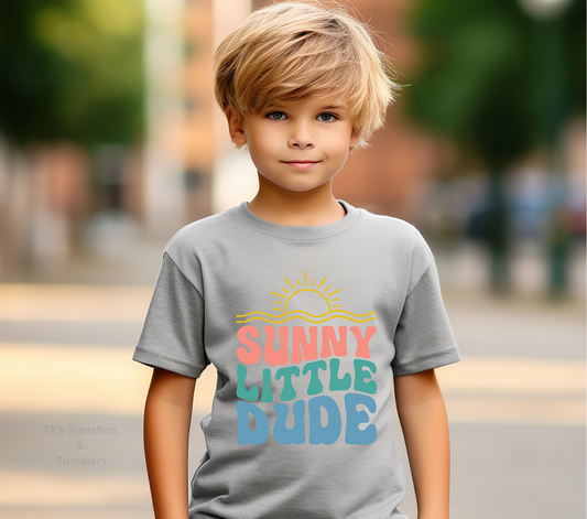 Sunny Little Dude - KIDS DTF TRANSFER