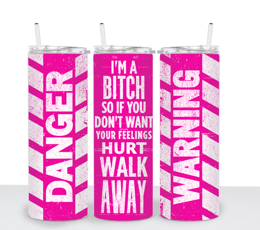 Danger Warning - Sublimation Transfer