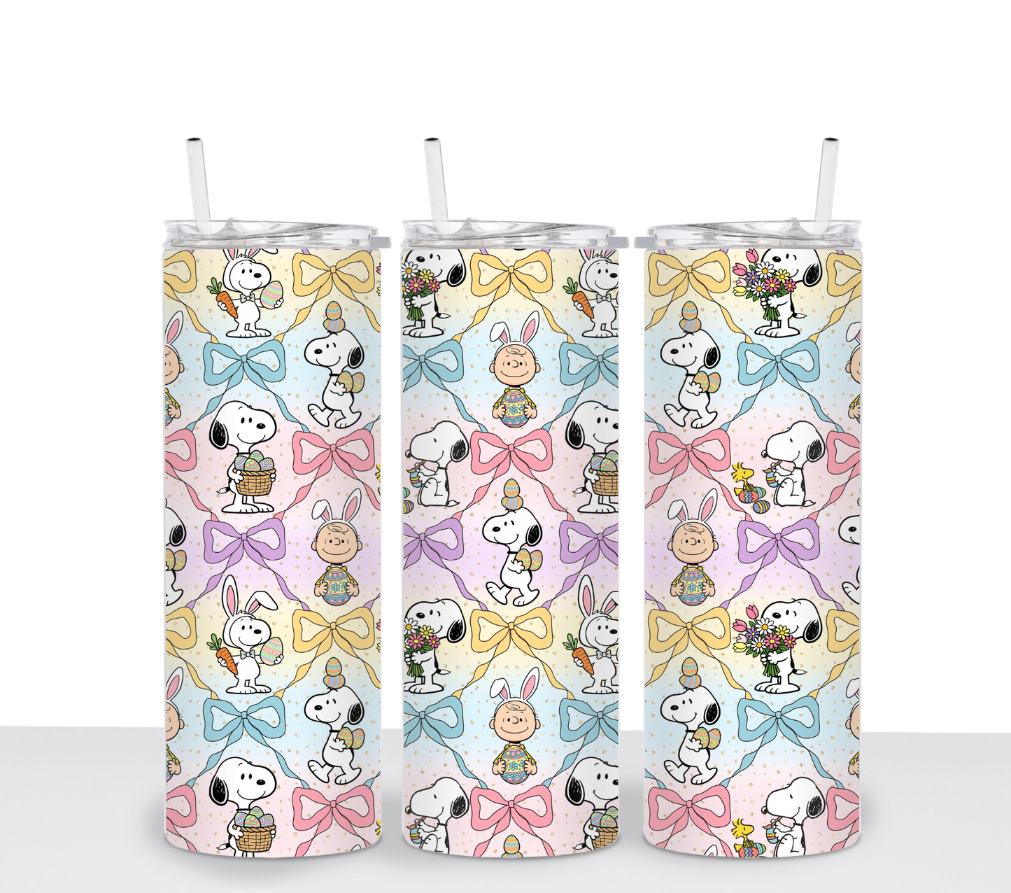 Easter Coquette White Dog - Sublimation Transfer