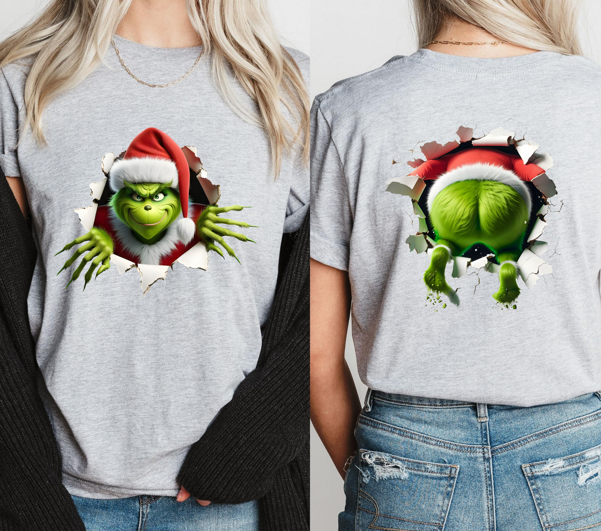 Gman Butt and Face -  DTF Transfer front and back