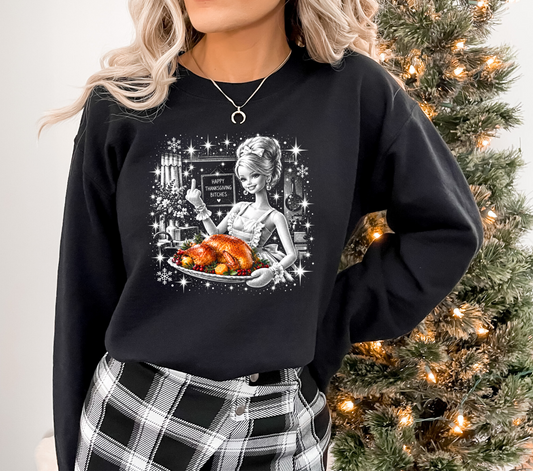*PRE-ORDER*Halftone Happy Thanksgiving Bitches - DTF Transfer