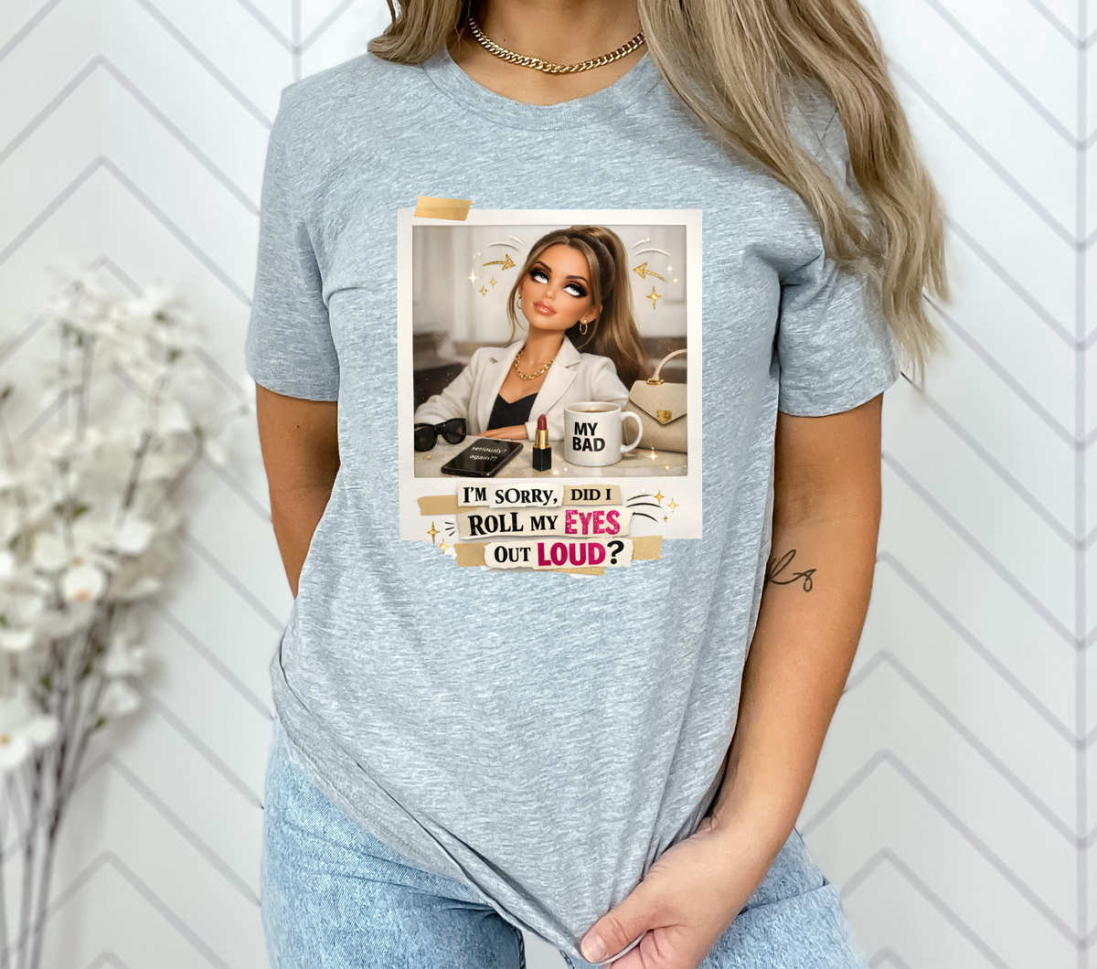 *PRE-ORDER*Roll My Eyes - DTF Transfer