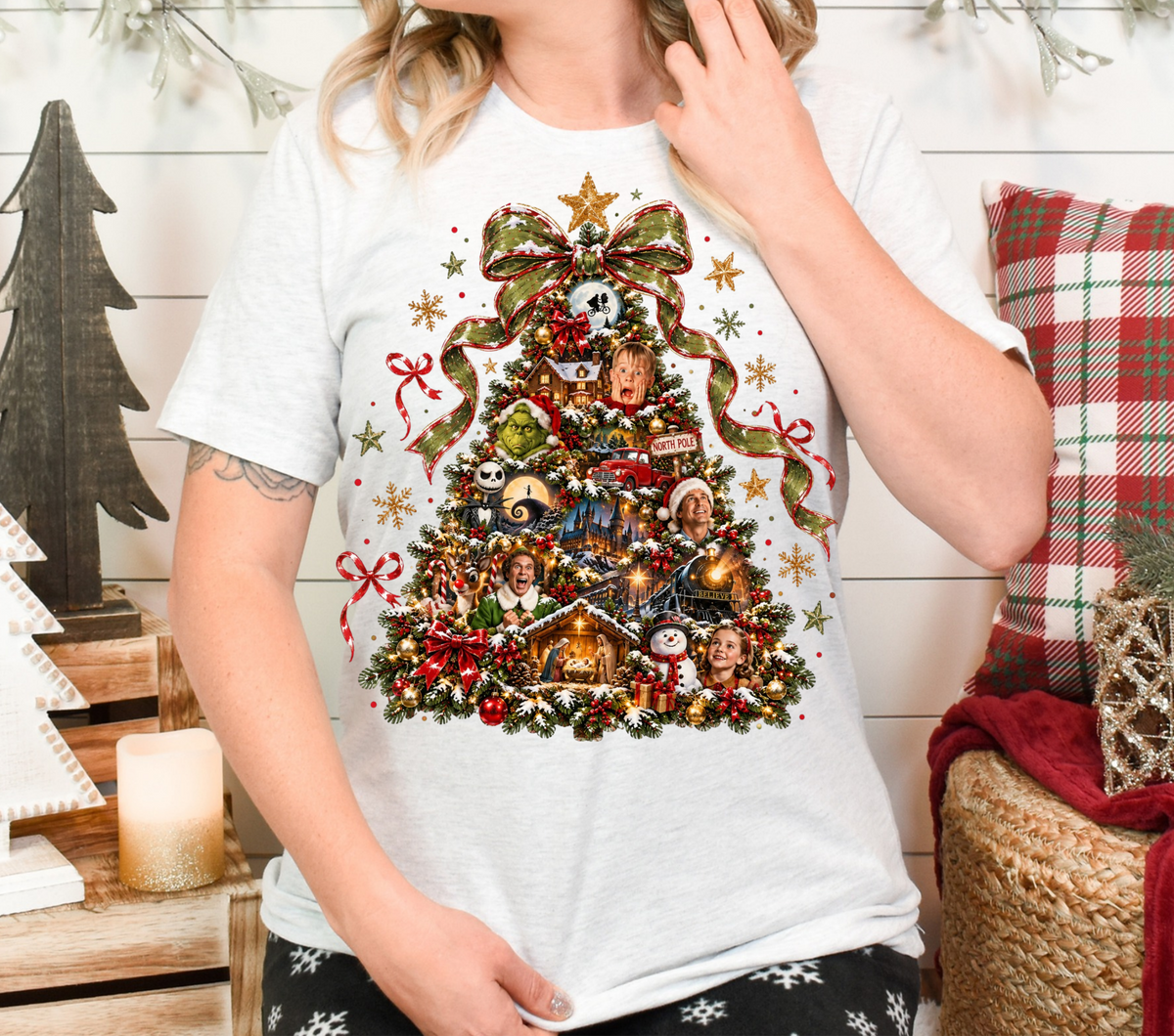 Christmas Classic Tree - DTF Transfer