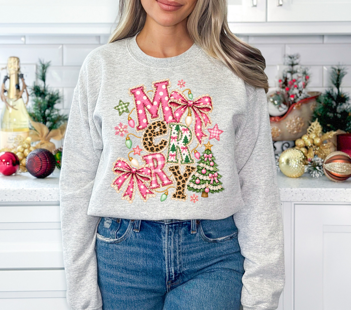 Merry Pattern - DTF WHOLESALE