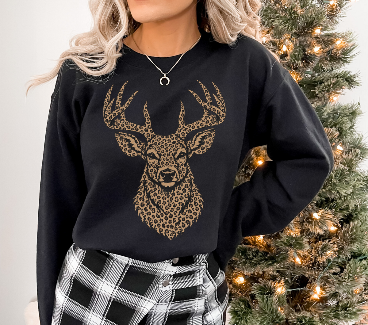Leopard Reindeer - DTF WHOLESALE