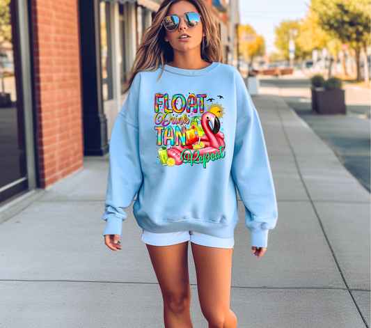 FLOAT DRINK TAN - DTF TRANSFER