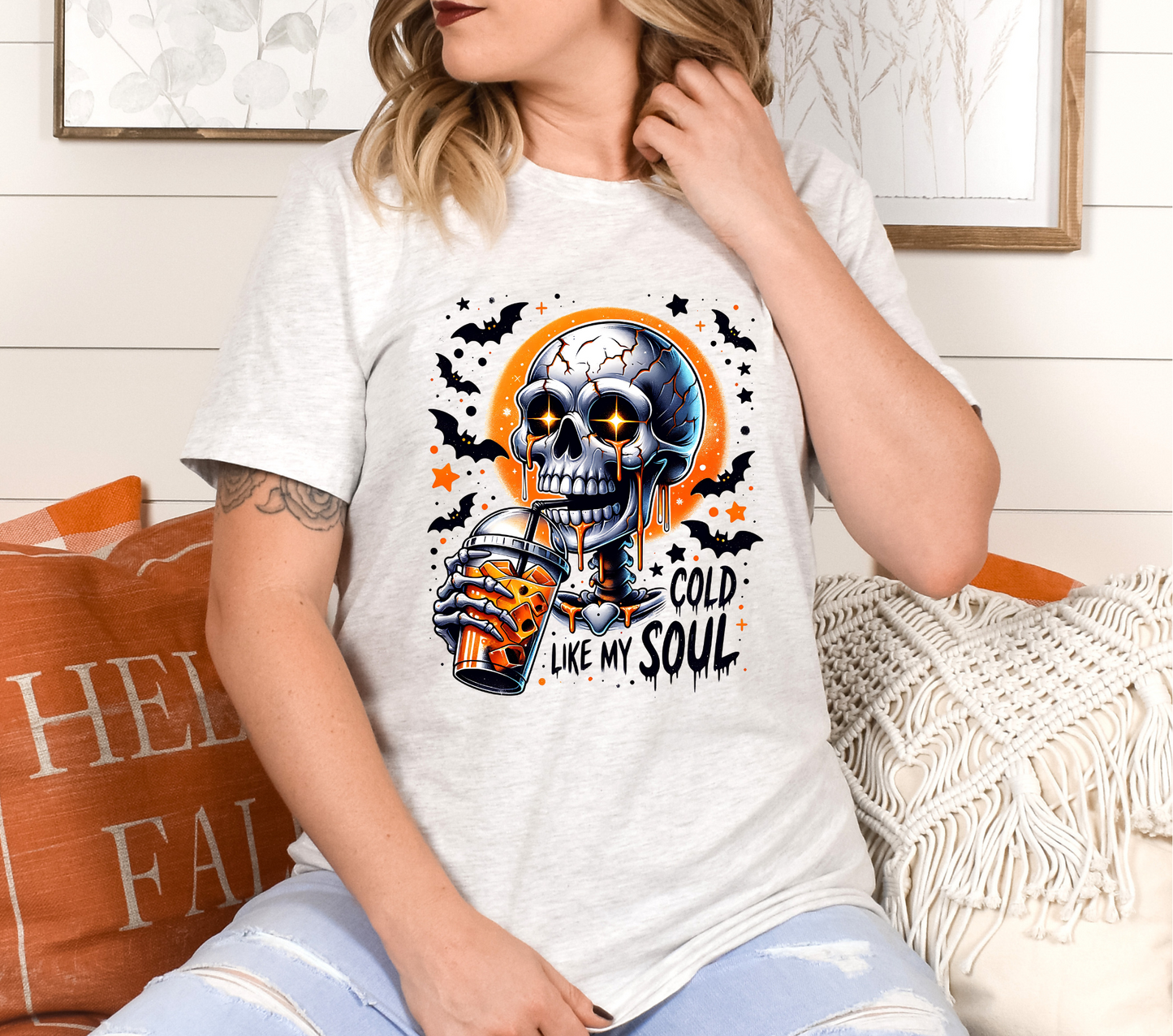 COLD LIKE MY SOUL - DTF TRANSFER