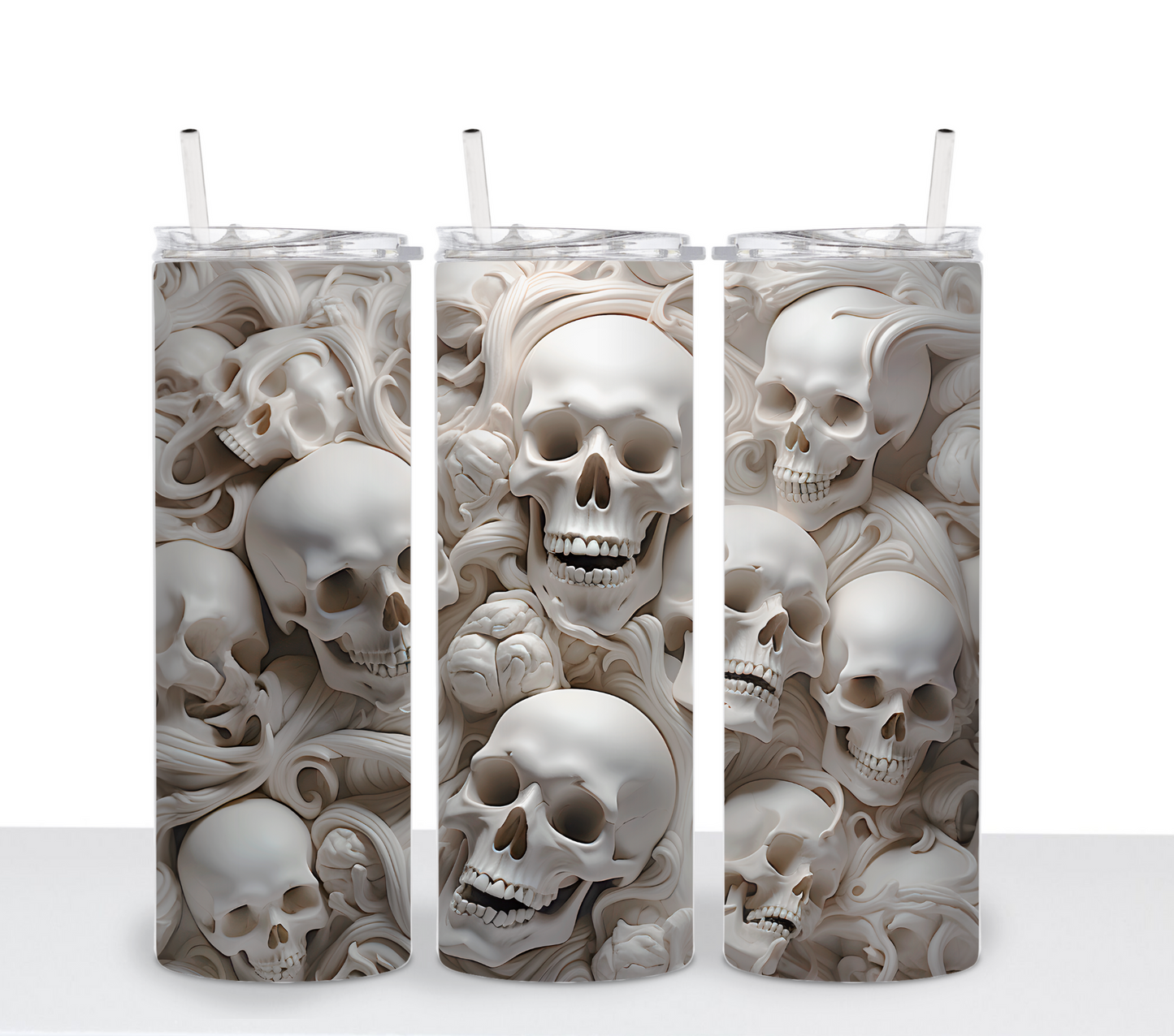 WHITE SKULLS