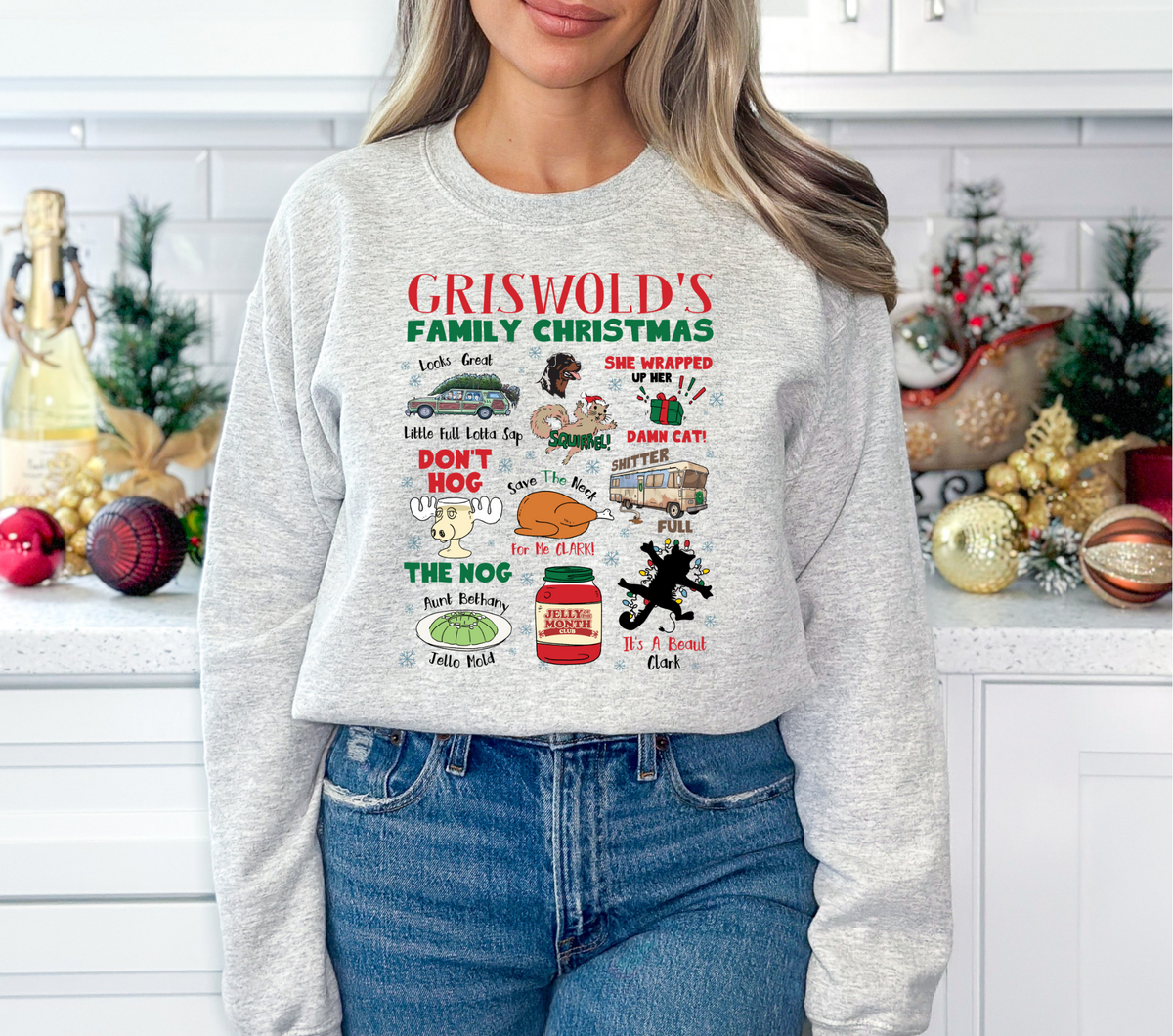 GRIS FAMILY CHRISTMAS -  DTF TRANSFER
