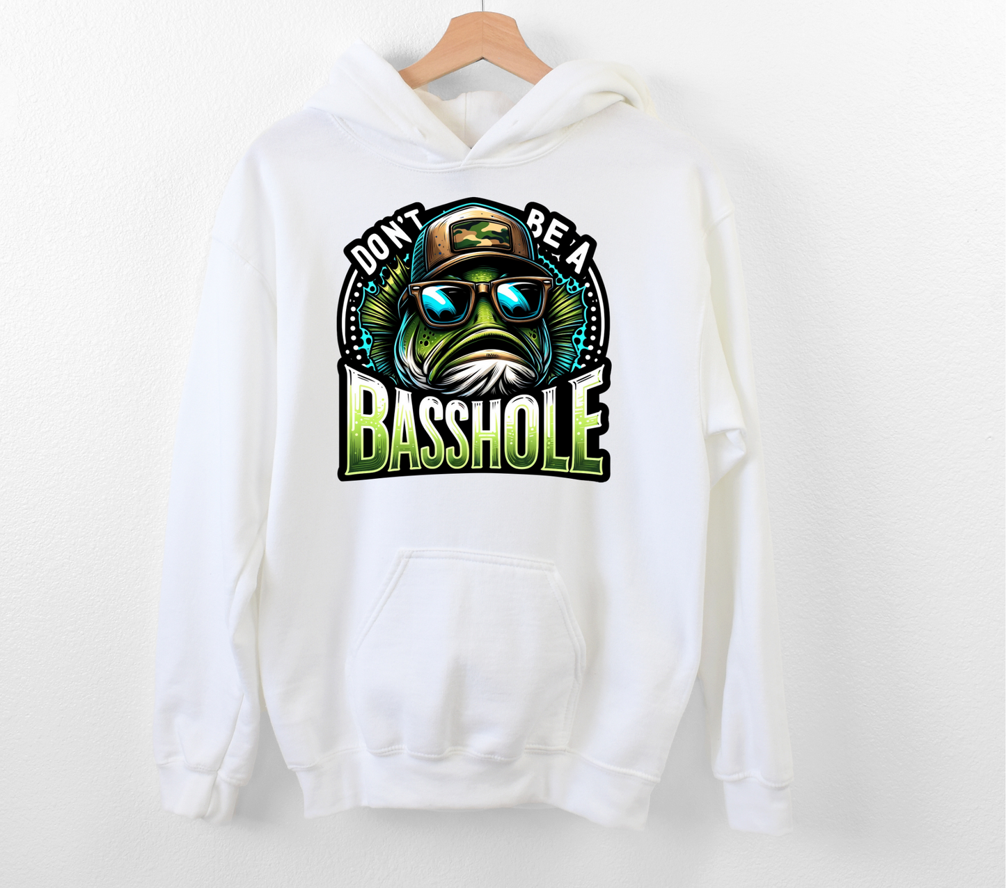 Don't be a Basshole - DTF Transfer