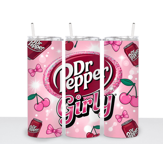 Dr Girly Sublimation Tumbler