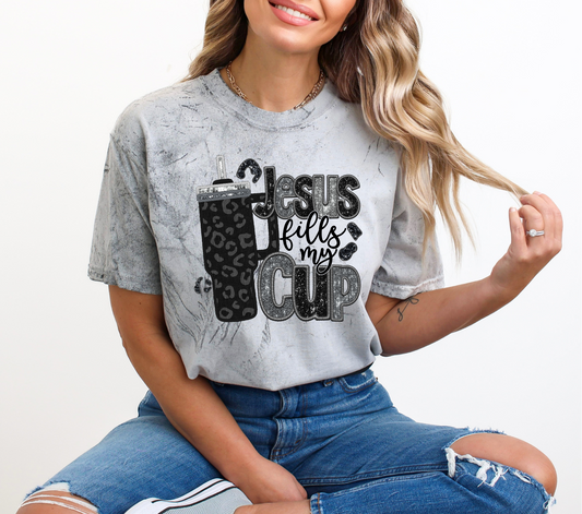 Jesus Fills my Cup - DTF TRANSFER