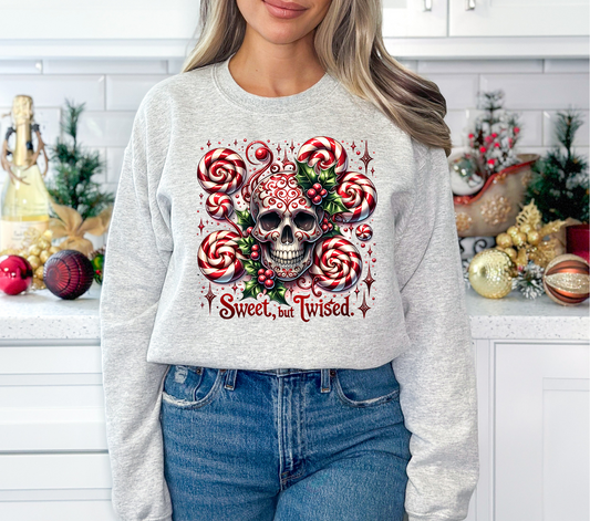 Skull Sweet but Twisted - DTF Transfer