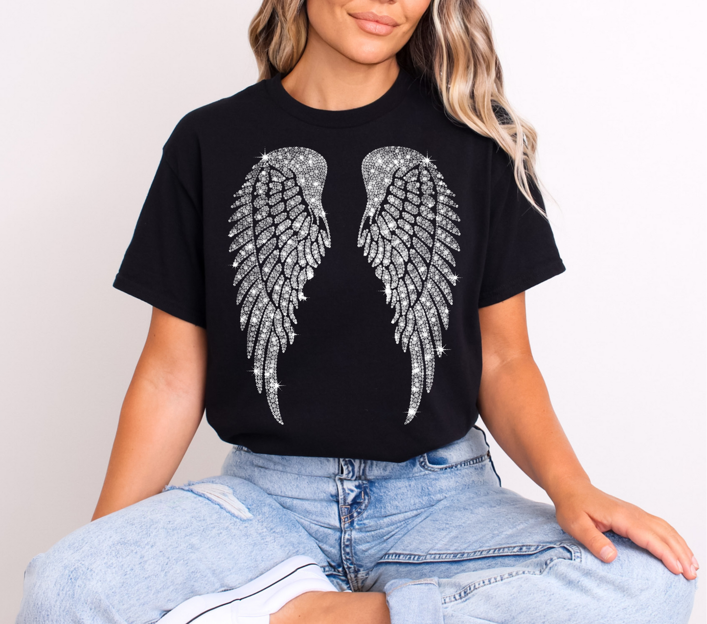 Faux Bling Wings - DTF Transfer