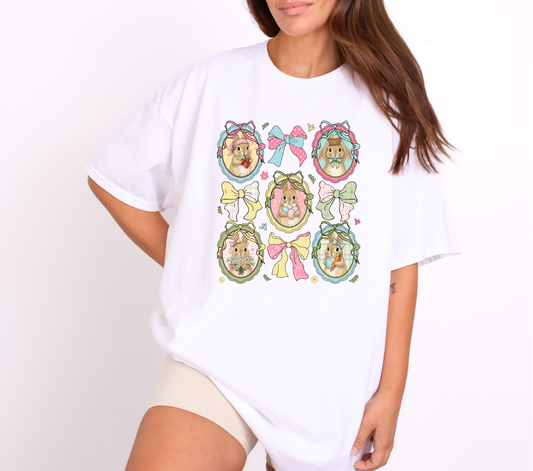 Bunny Mirror Coquette -  DTF Transfer