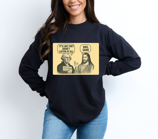 They Don't Listen - DTF Transfer