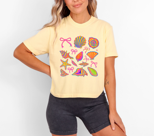 Neon Shells -  DTF Transfer