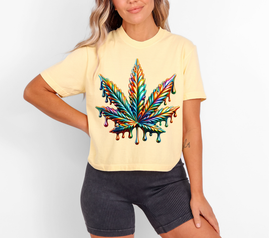 Colorful Leaf -  DTF Transfer