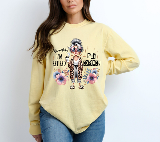 Retired. Not Expired -  DTF Transfer